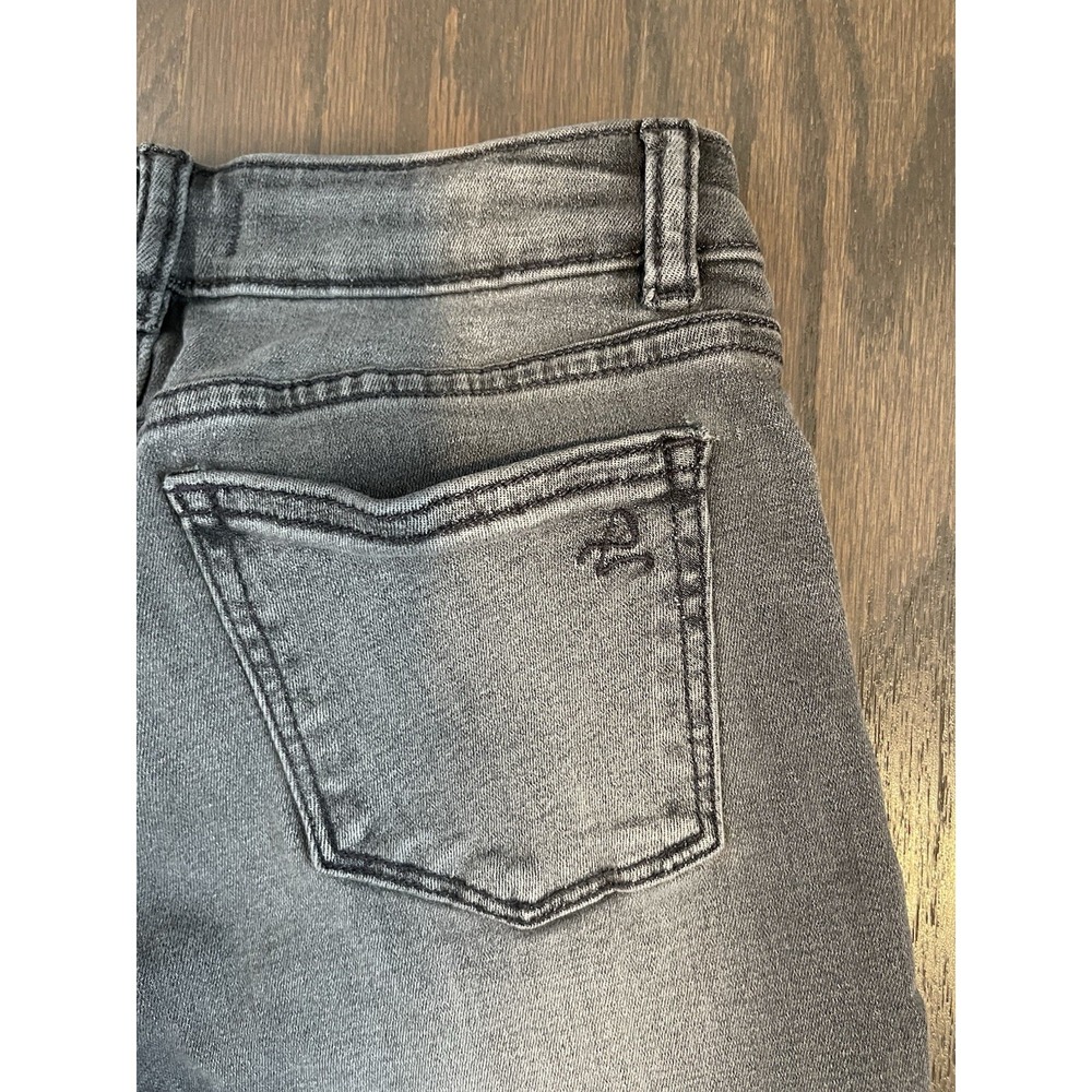 DL1961 Chloe Skinny Jeans Size 12 Blue 27.5" Inseam Gray - Picture 5 of 8